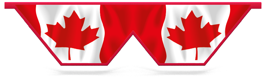 Fillers > Double V Filler > Canadian Flag