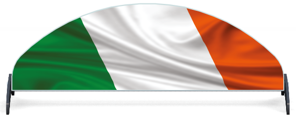 Fillers > Half Moon Filler > Irish Flag