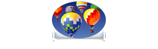 Fillers > Oval Filler > Hot Air Balloons