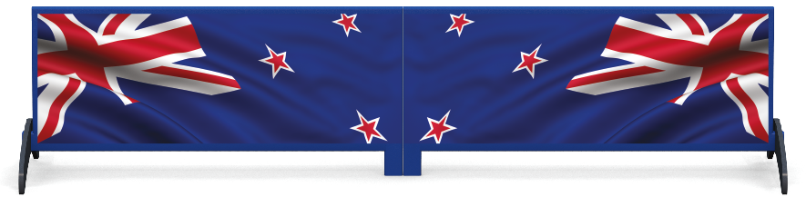 Fillers > Standing Solid Filler > New Zealand Flag