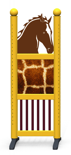 Wing > Combi Horse Head > Giraffe Skin