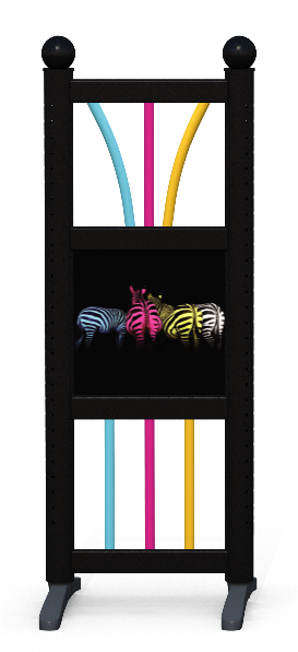 Wing > Combi D > Colourful Zebras