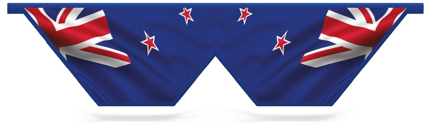 Fillers > Double V Filler > New Zealand Flag