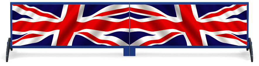 Fillers > Standing Solid Filler > United Kingdom Flag