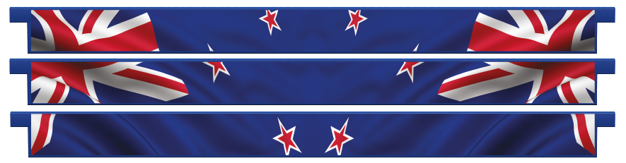 Planks > Straight Plank x 3 > New Zealand Flag