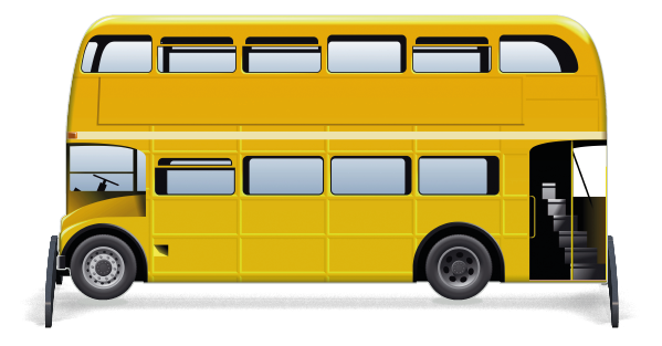 Fillers > London Bus Filler > Yellow Bus