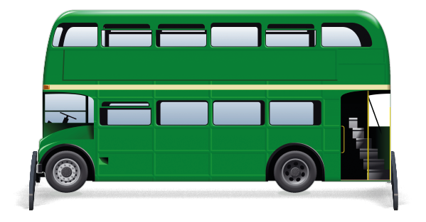 Fillers > London Bus Filler > Green Bus