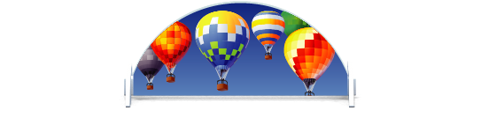 Fillers > Half Round Filler > Hot Air Balloons